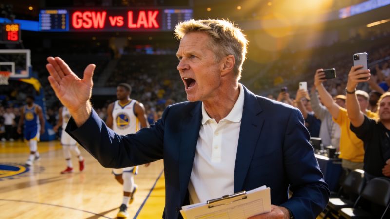 Steve Kerr Balances Warriors Transition With a Demanding NBA Standard
